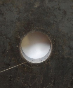 UltraSharp™ Hole technology gör det möjligt att skära mycket små hål med fantastisk kvalitet.